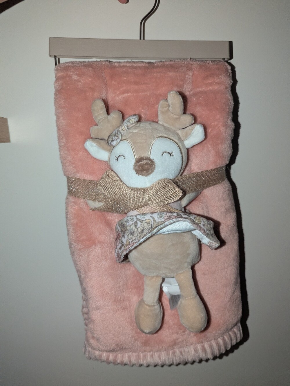 NWT Chickpea baby blanket toy gift shower Chick Pea